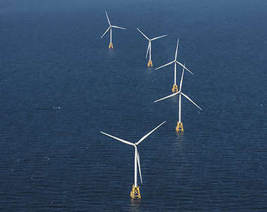 Ørsted's Block Island Wind Farm in Rhode Island. Photo credit: Ørsted