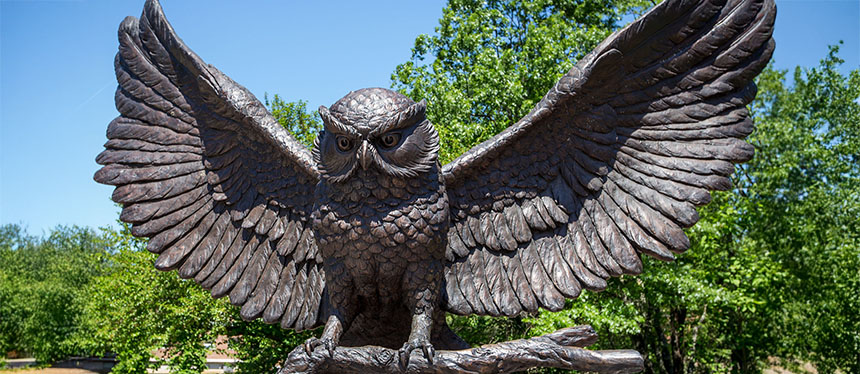 owl statue