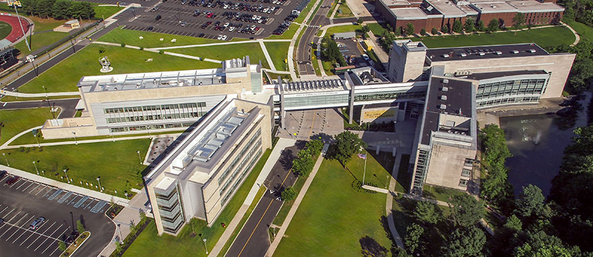 Engineering Building Aerial