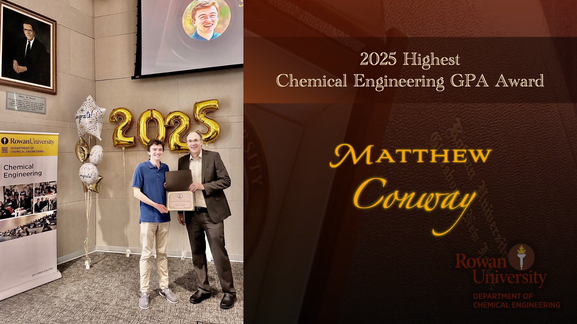 che highest gpa award