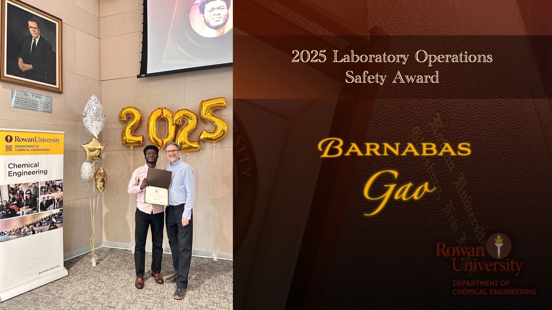 che lab operations safety award