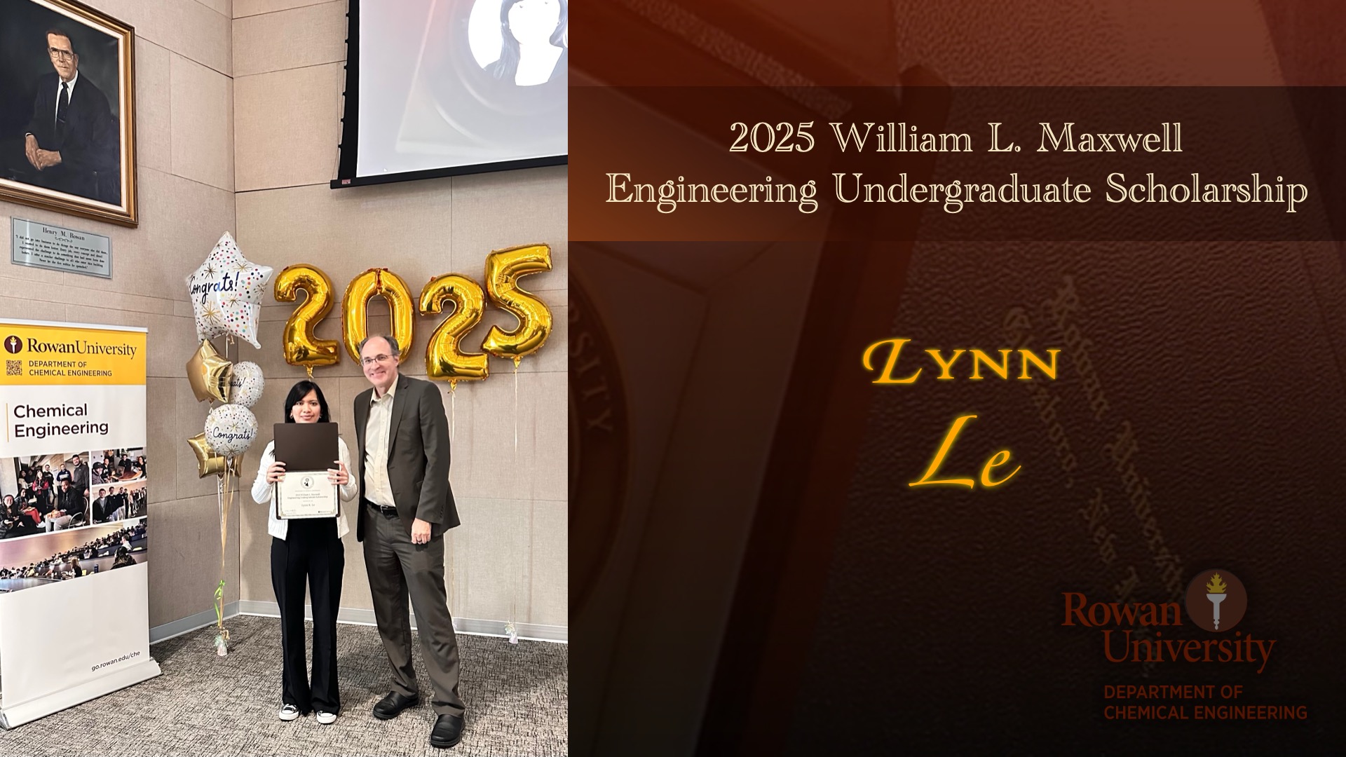 che maxwell undergraduate award