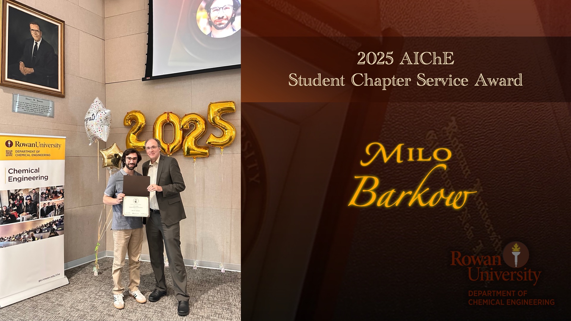 che student chapter service award