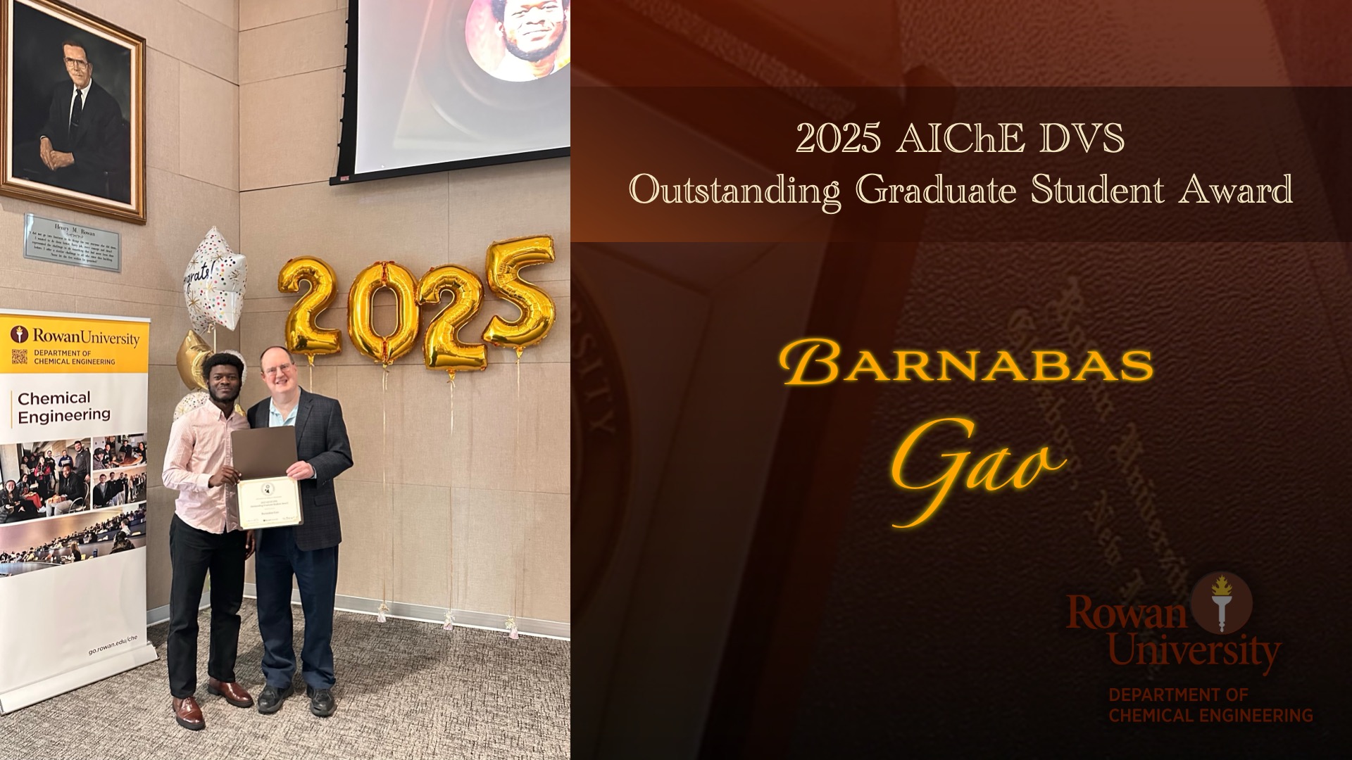 che dvs graduate award