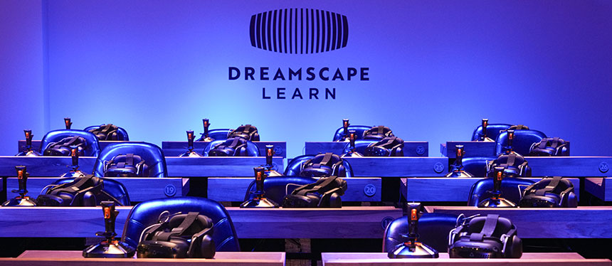 Dreamscape Learn Center classroom.