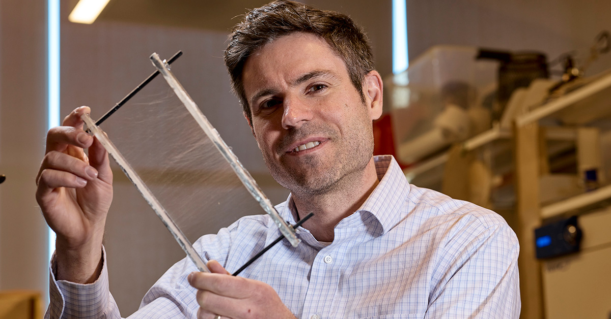 Vince Beachley is a biomedical engineering professor in the Henry M. Rowan College of Engineering.