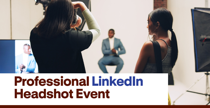 professional linkedin headshot event